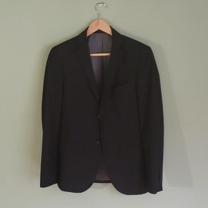 Black slim fit three piece suit